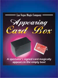 Appearing Card Box