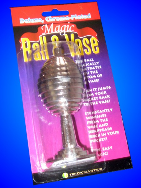 Ball Vase - chrome - each