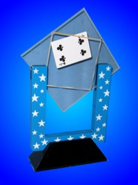 Card Frame - Painted Stars