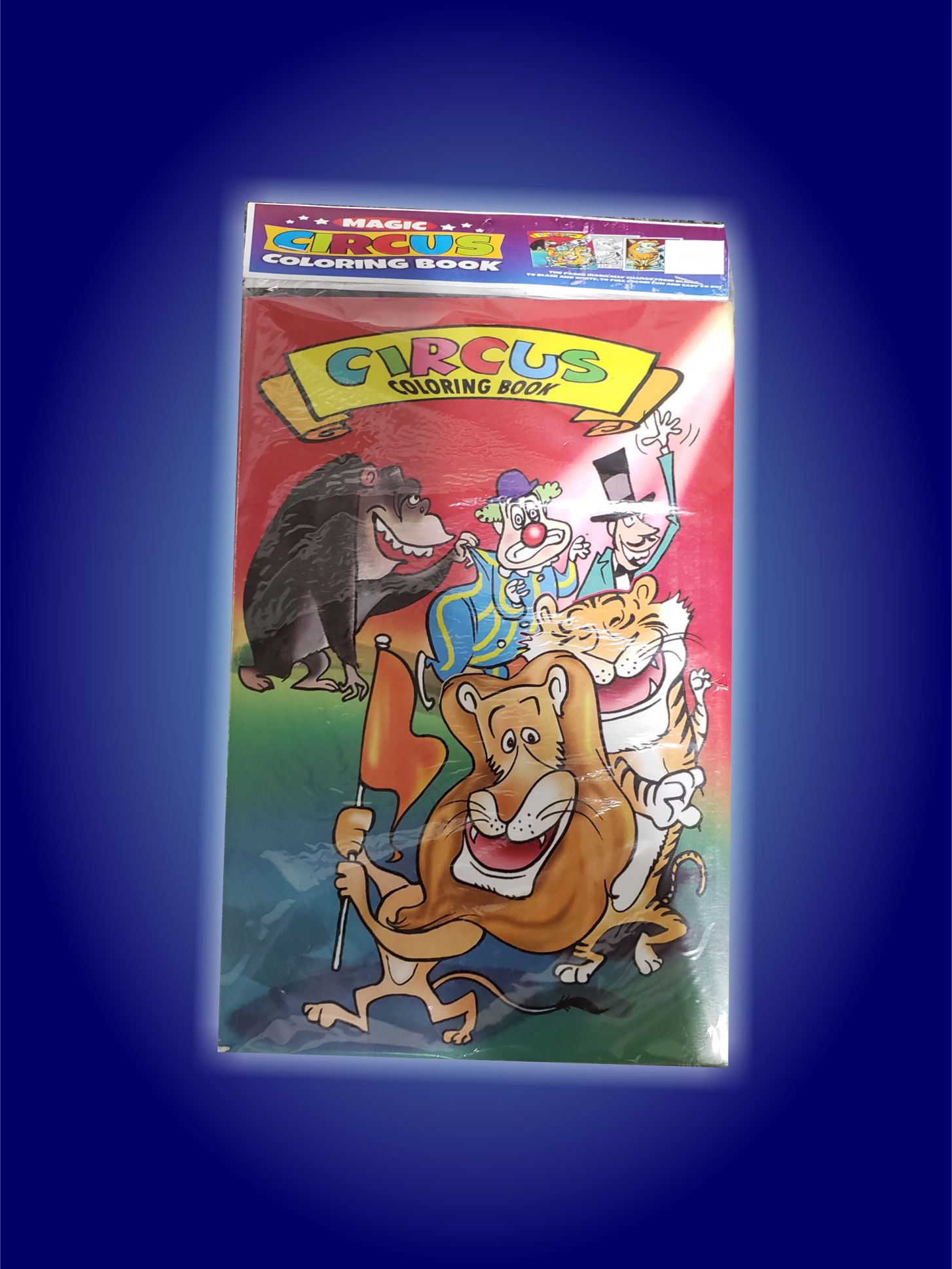 Circus Magic Coloring Book - Small