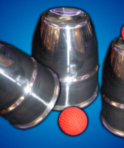 Chop Cup Combo Cups and Balls - Aluminum