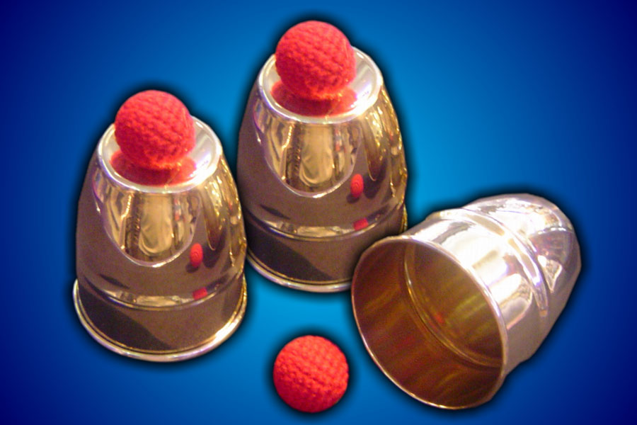Chop Cup Combo Cups and Balls - Copper