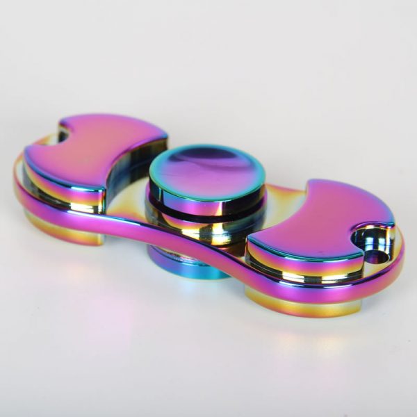 Fidget Spinner - Duo Rainbow Iridescent