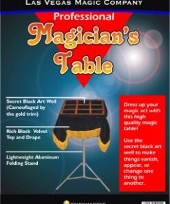 Black Art Table w/Stand
